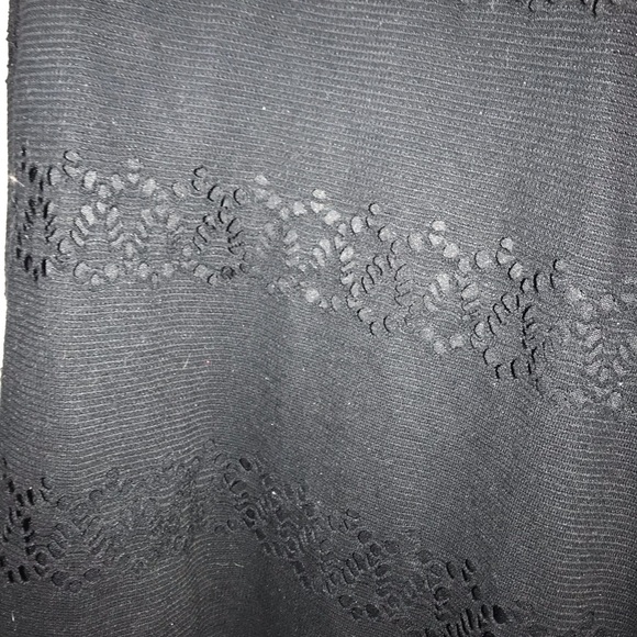 Boutique Black Flowy Dress - Picture 2 of 4